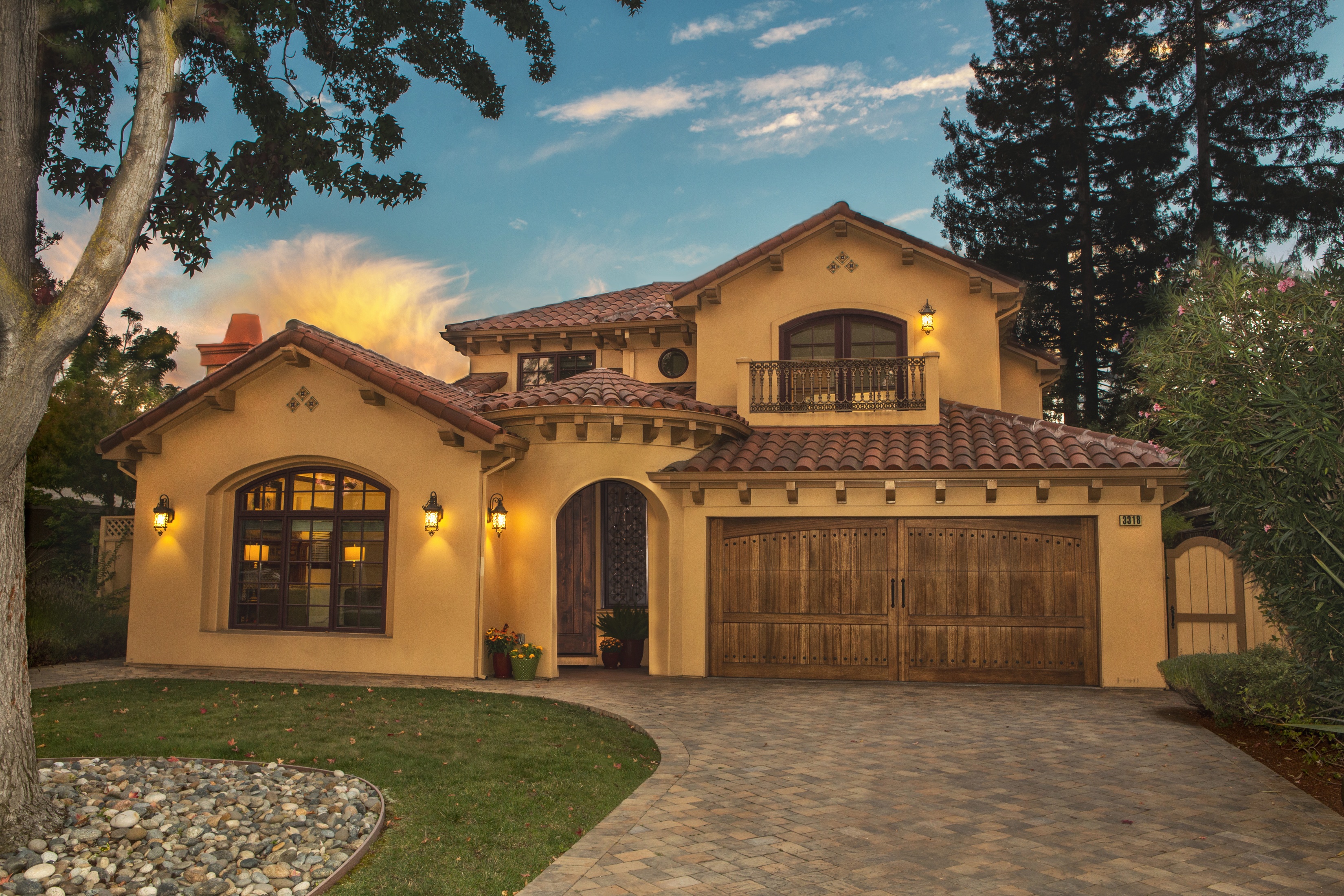 Single Family Home for sales at Luxurious Mediterranean Home in Sought-After Midtown 3318 Waverley St Palo Alto, California 94306 United States 
